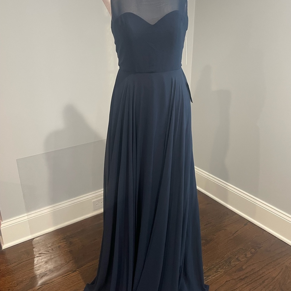 Long Jenny yoo collection evening dress